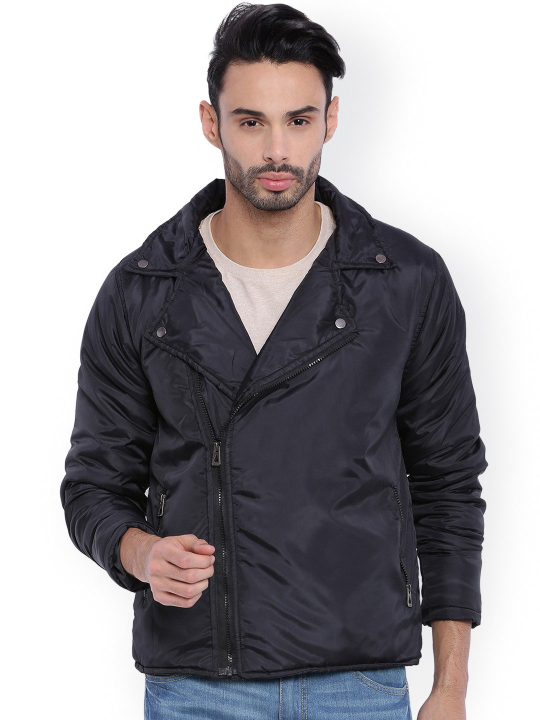 

Campus Sutra Black Jacket