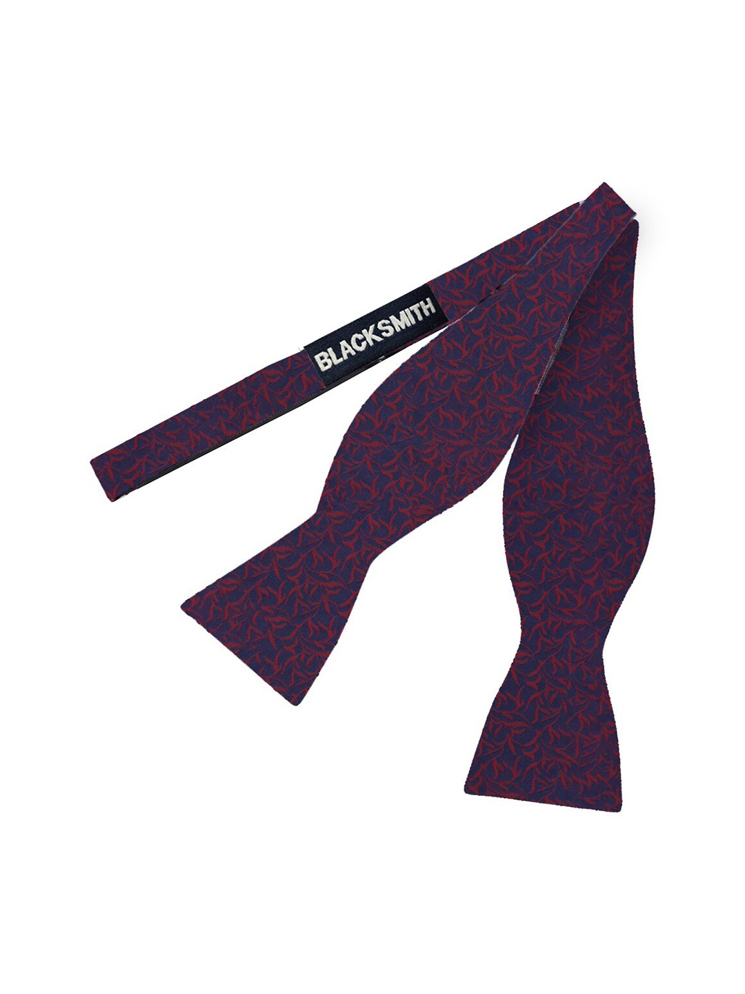 

Blacksmith Men Blue Printed Bow Tie