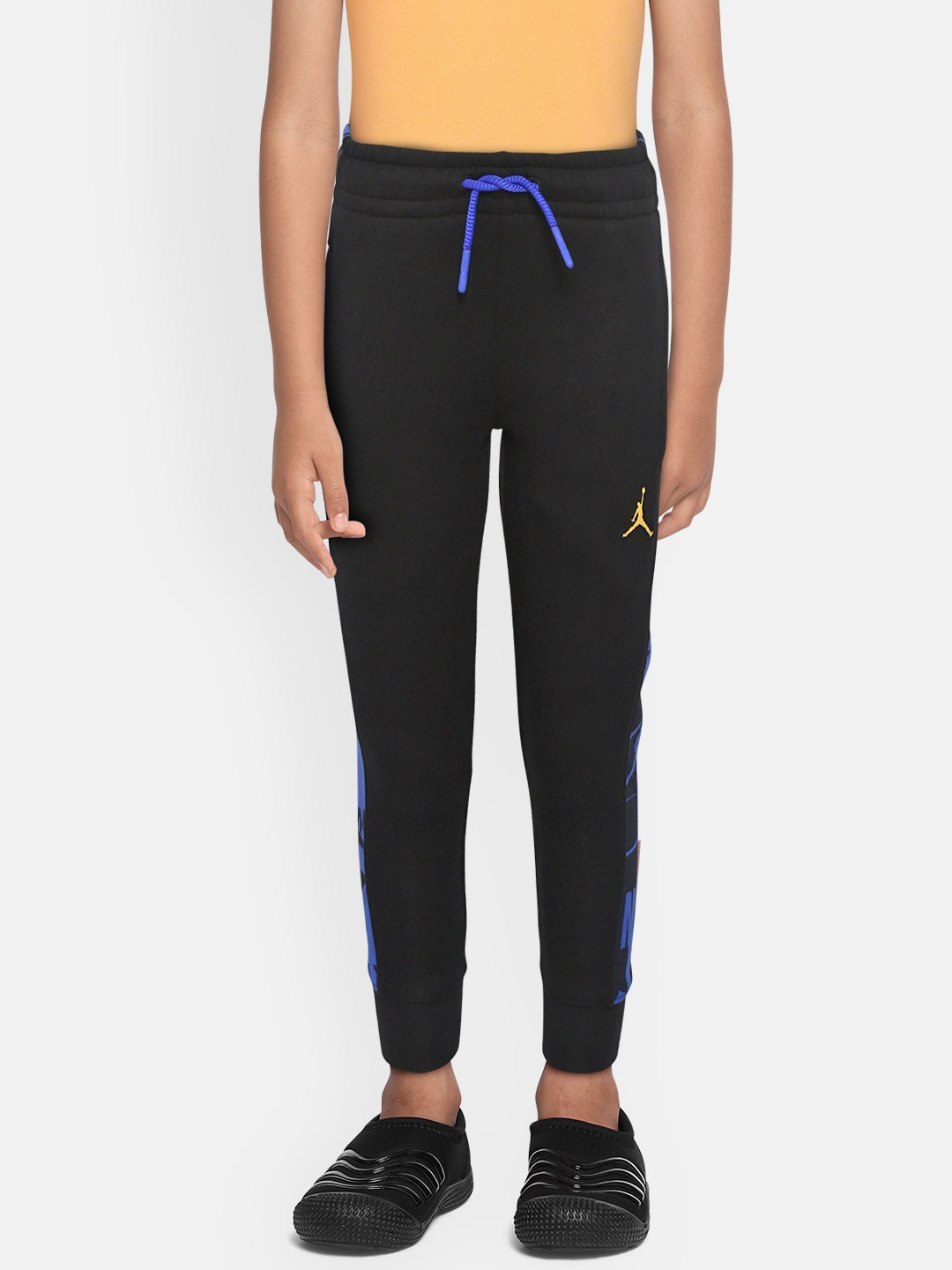 

Jordan Boys Black & Blue Printed Joggers