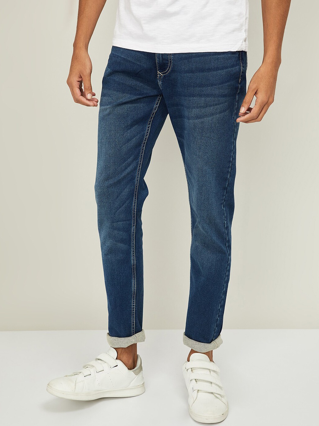 

Denimize by Fame Forever Men Blue Slim Fit Jeans