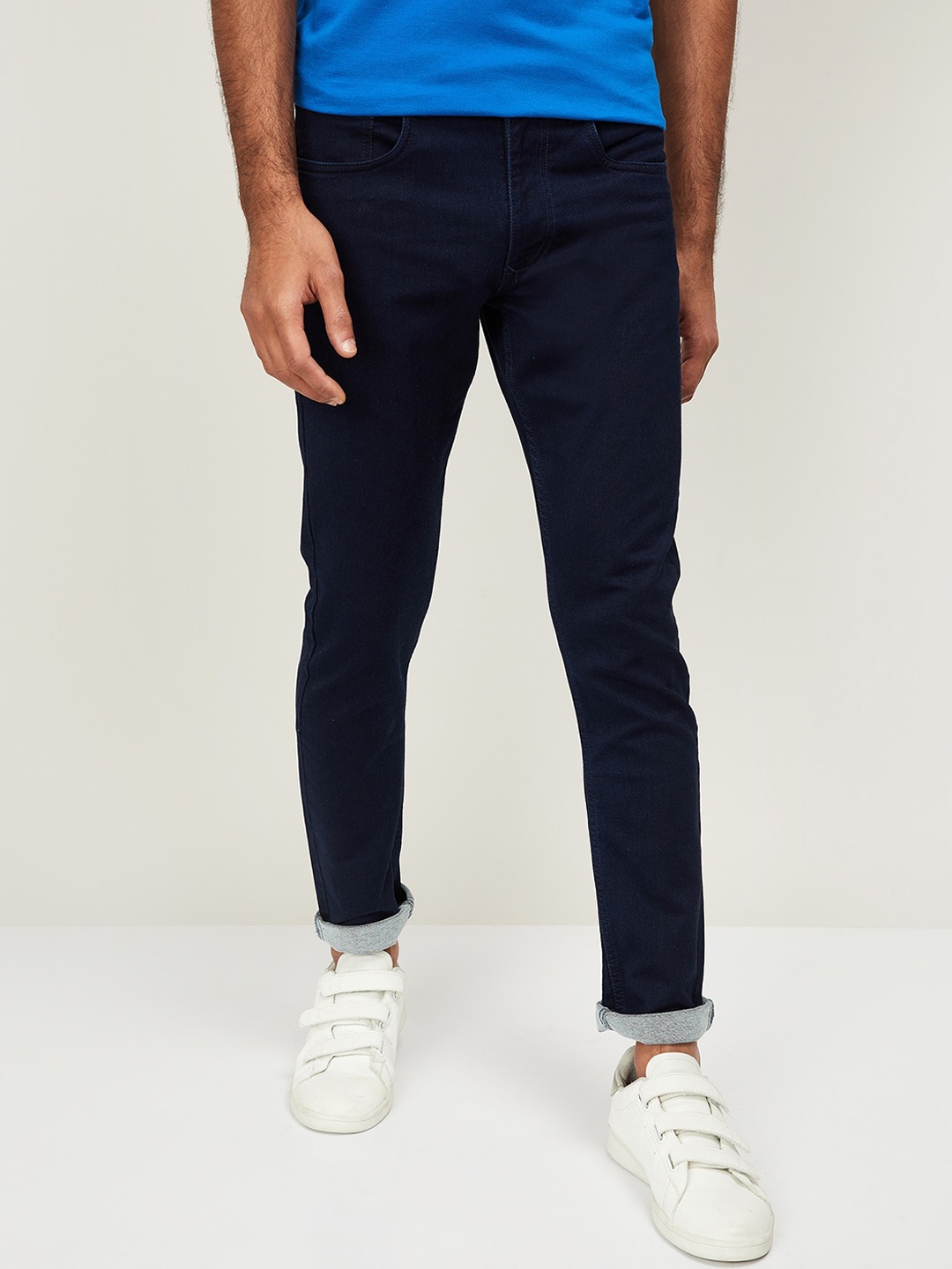 

Denimize by Fame Forever Men Blue Skinny Fit Jeans