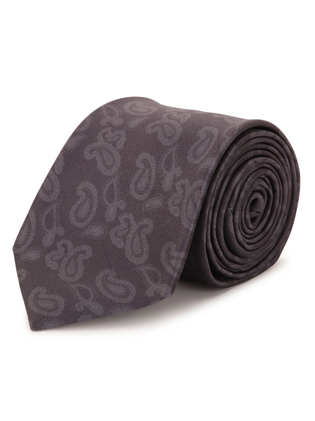 

Tossido Men Taupe Printed Broad Tie