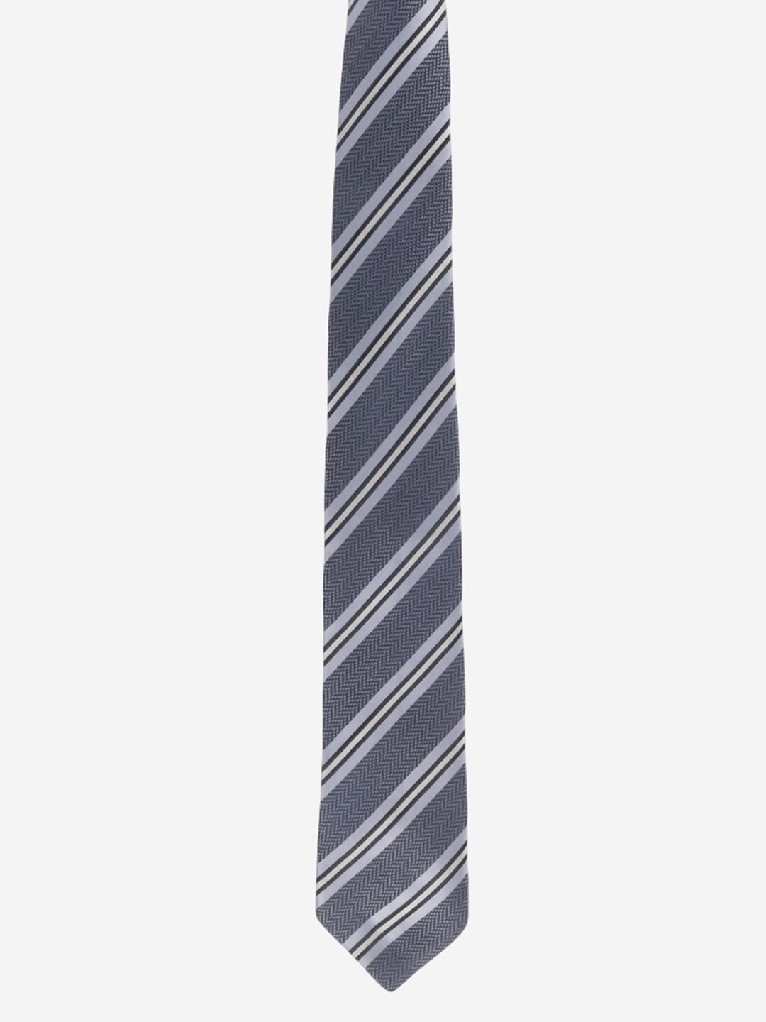 

Alvaro Castagnino Men Grey Striped