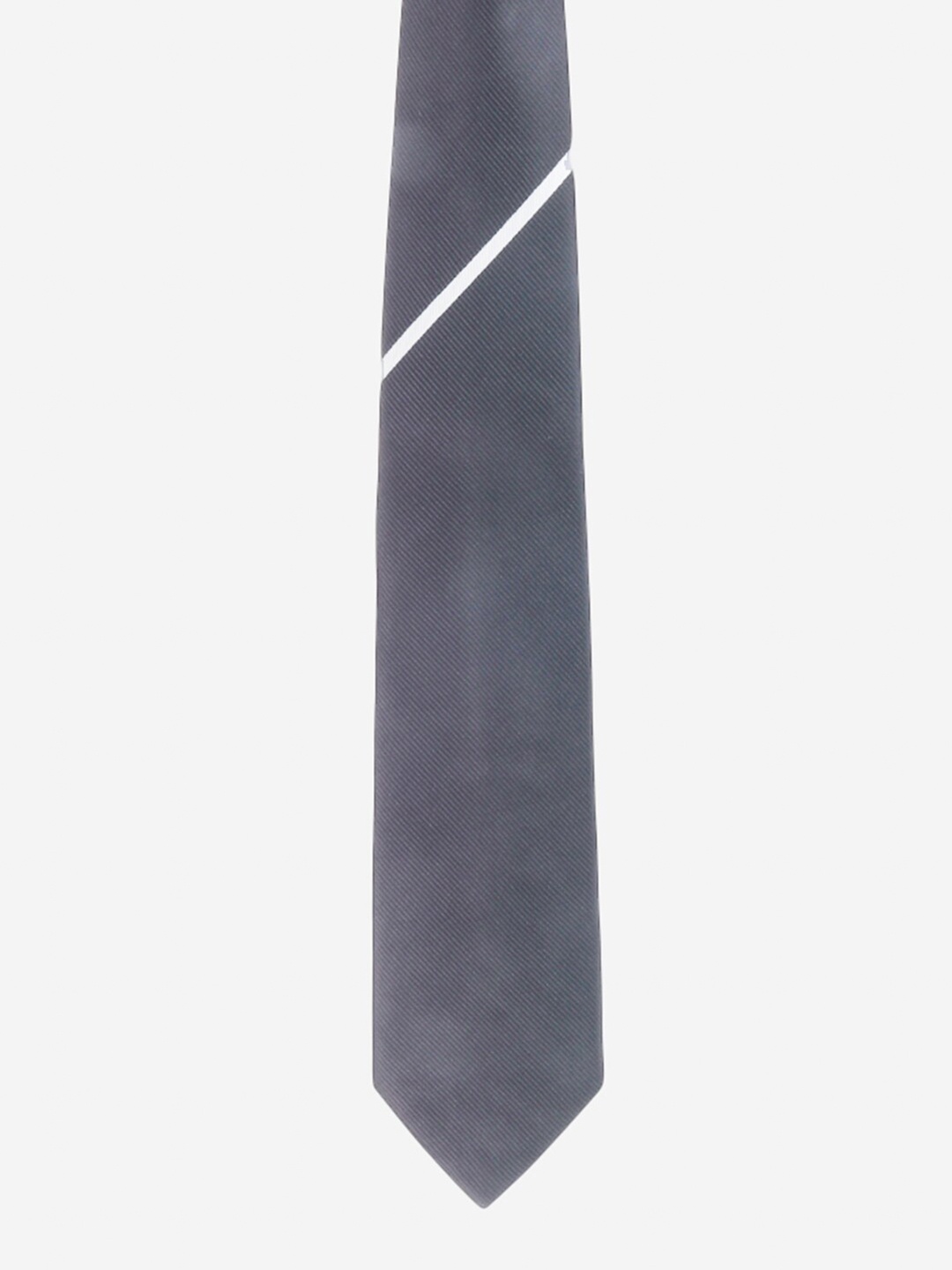 

Alvaro Castagnino Men Grey Solid Broad Tie