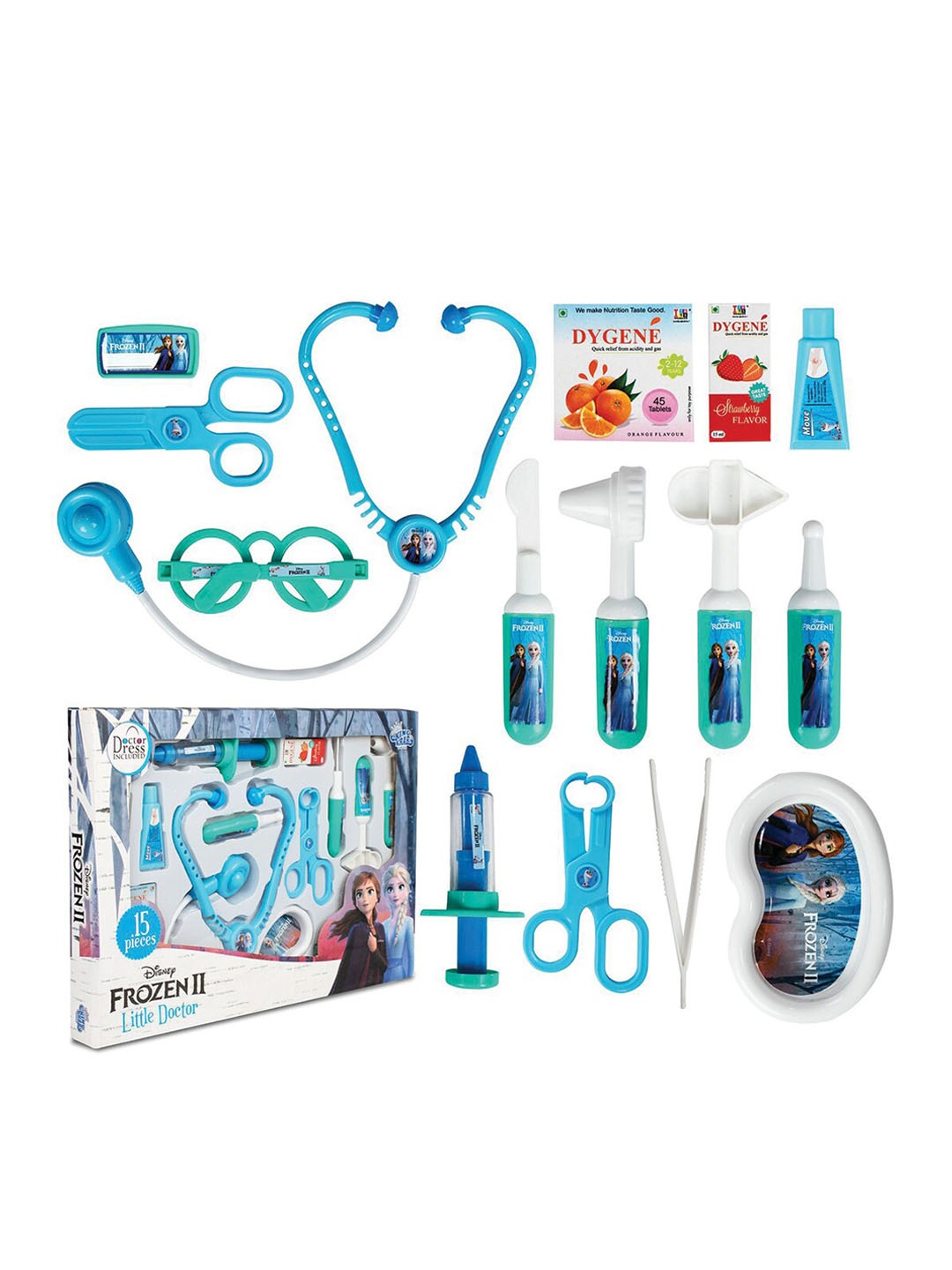 

Frozen II Kids Blue & White Little Doctor Set