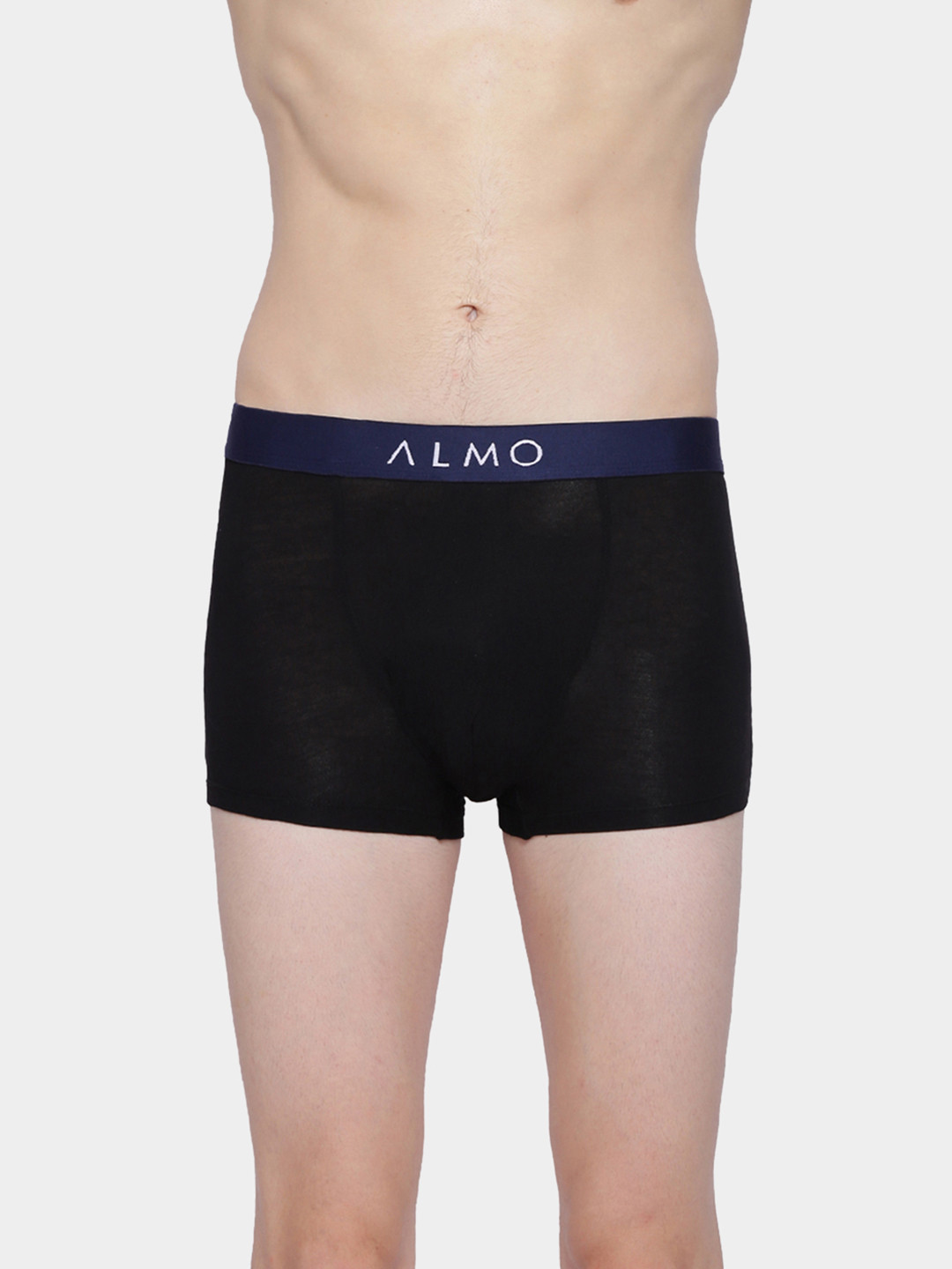 

Almo Wear Men Black Solid Micro Modal Slim-Fit Trunk MM401-T-104