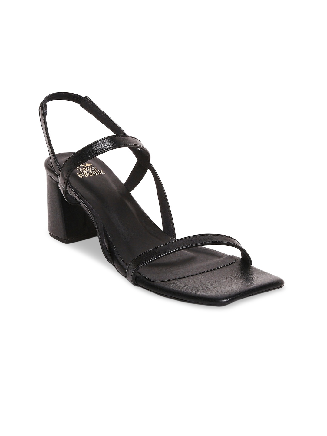 

Tao Paris Women Black Solid Block Heels