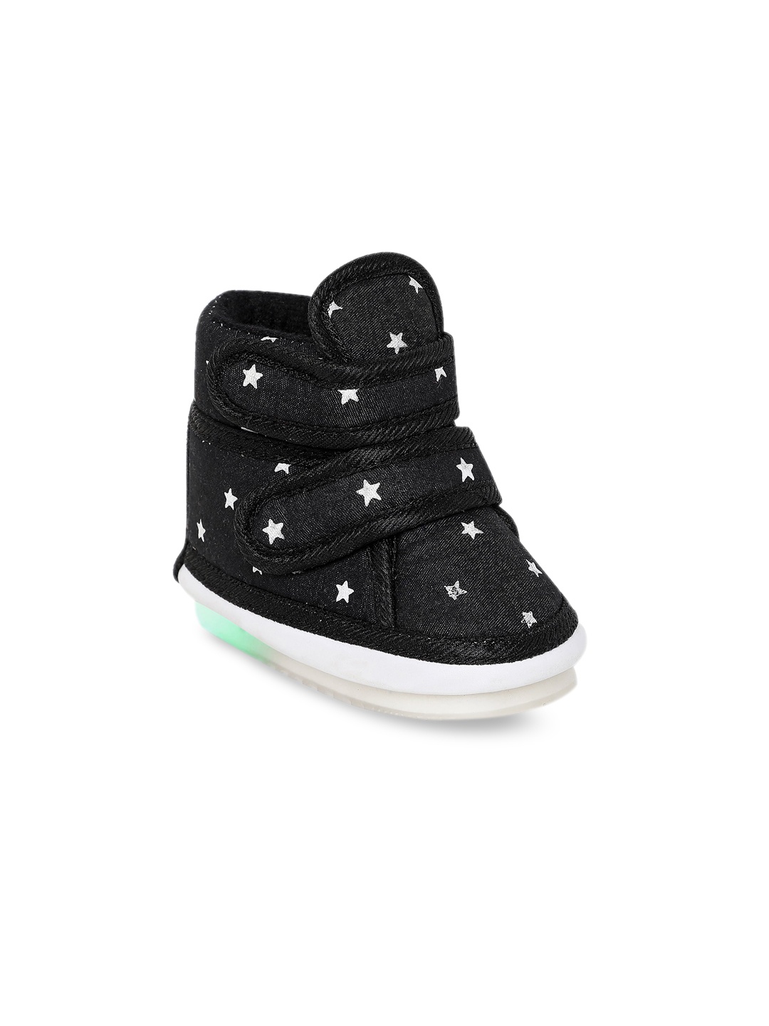 

CHiU Unisex Kids Black Woven Design Slip-On Sneakers