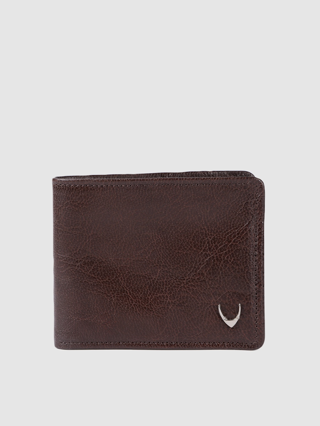 

Hidesign Men Brown Textured Leather Two Fold Wallet