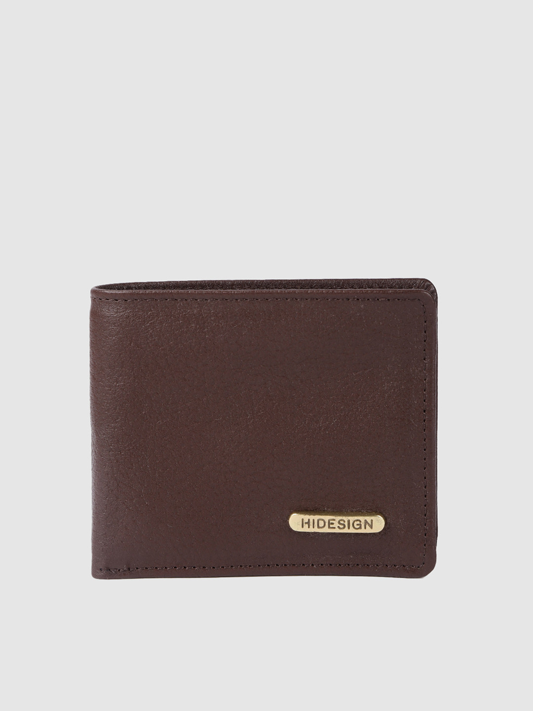 

Hidesign Men Brown Leather Two Fold Wallet