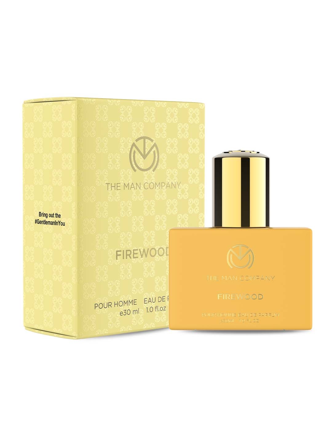 

THE MAN COMPANY Men Firewood Eau De Perfume 30 ml, Yellow