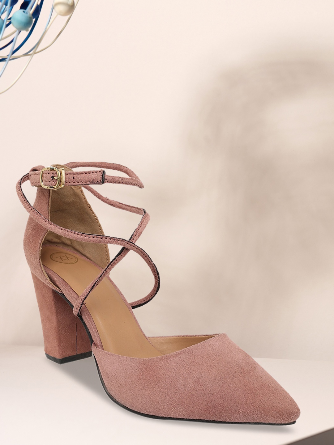 

20Dresses Pink Suede Pumps