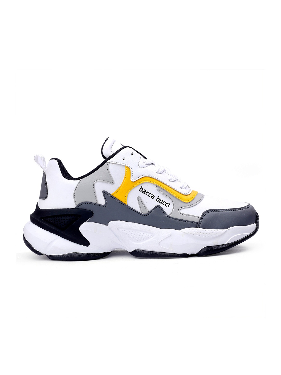 

bacca bucci Men White Training or Gym Non-Marking Shoes
