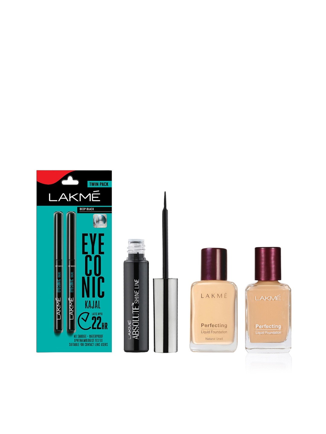 

Lakme Set of 5 Makeup Gift Set, Black