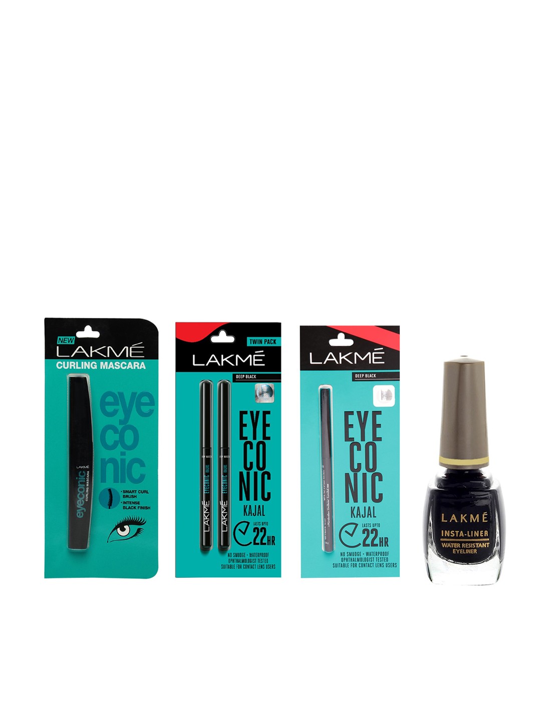 

Lakme Set of 5 Makeup Gift Set, Black