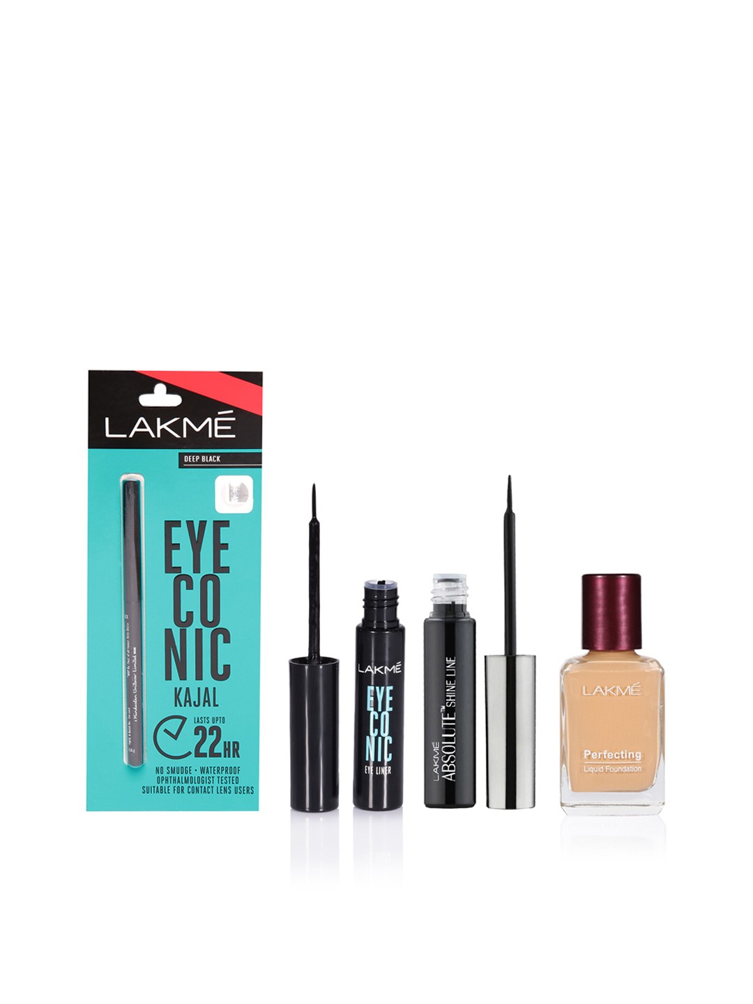 

Lakme Set of 4 Makeup Gift Set, Black