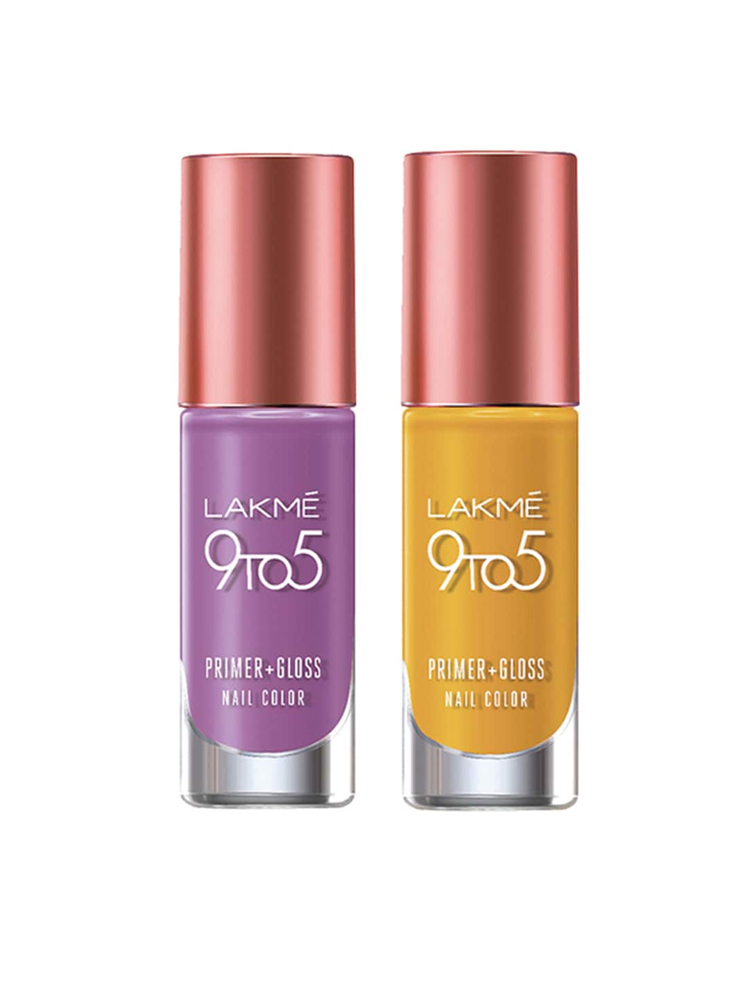 

Lakme Set of 2 Primer & Gloss Nail Color, Mustard