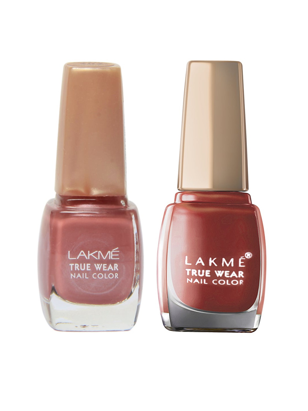 

Lakme Set of 2 Nail Polish, Mauve