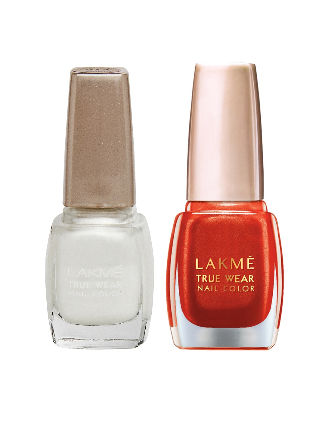 

Lakme Set of 2 Nail Colours, Orange