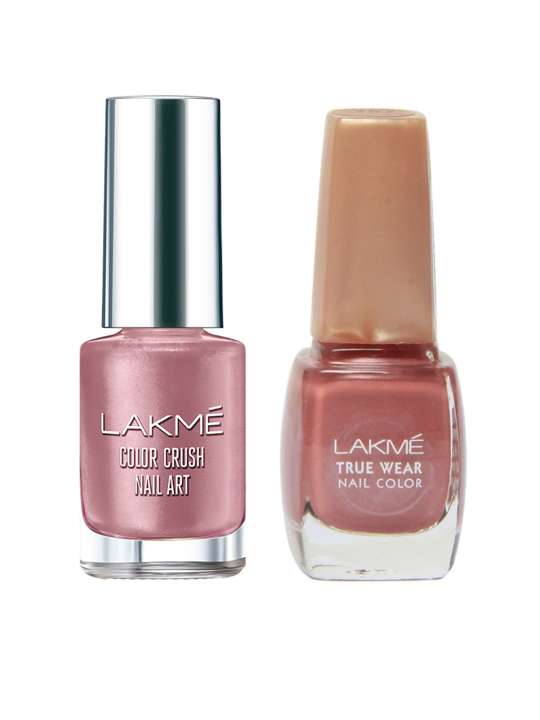 

Lakme Set of 2 Nail Polish, Mauve