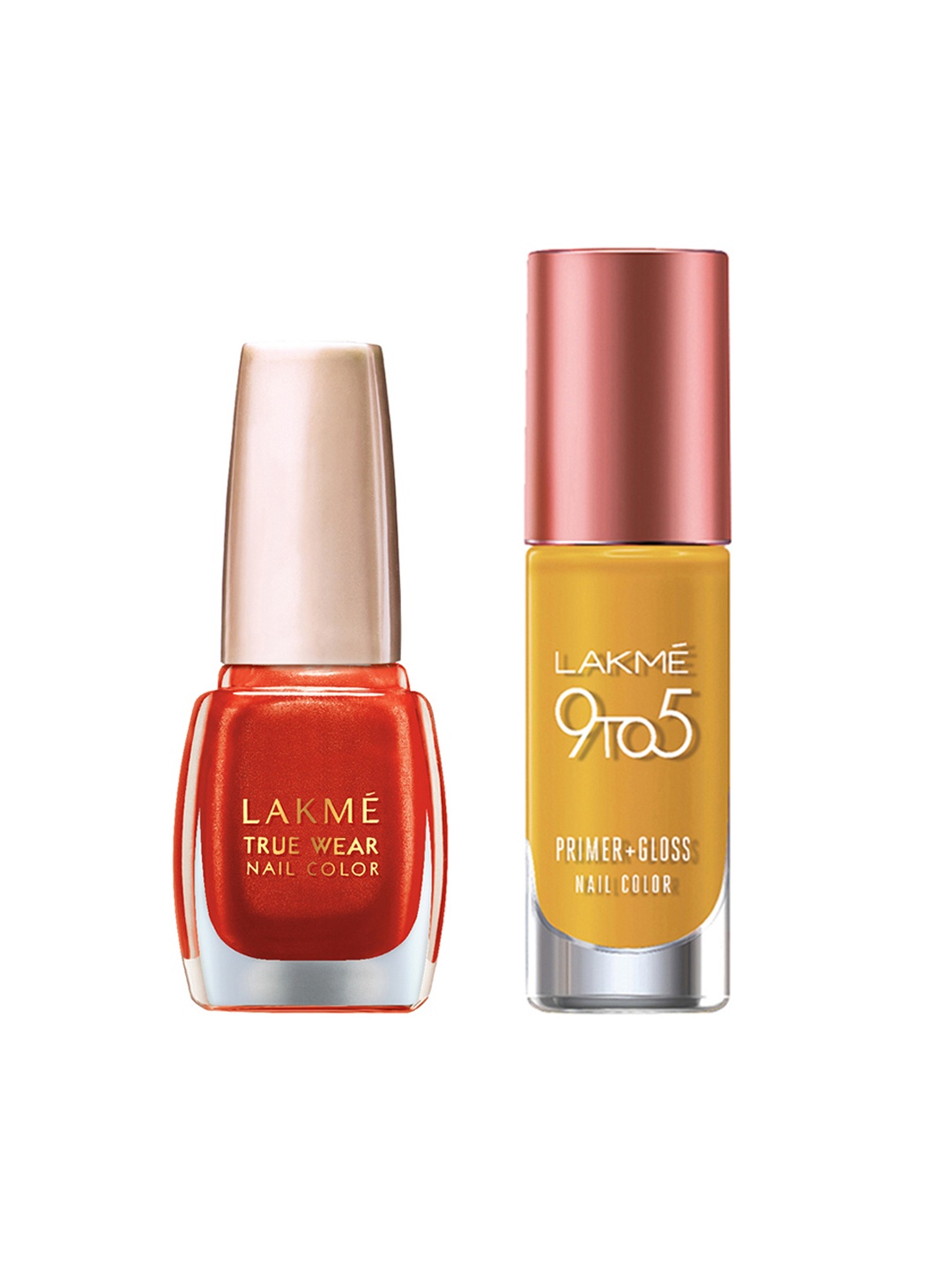 

Lakme Set of 2 Nail Colour, Mustard