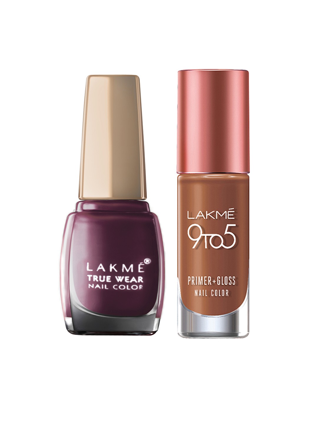 

Lakme Set of 2 Nail Colour, Brown