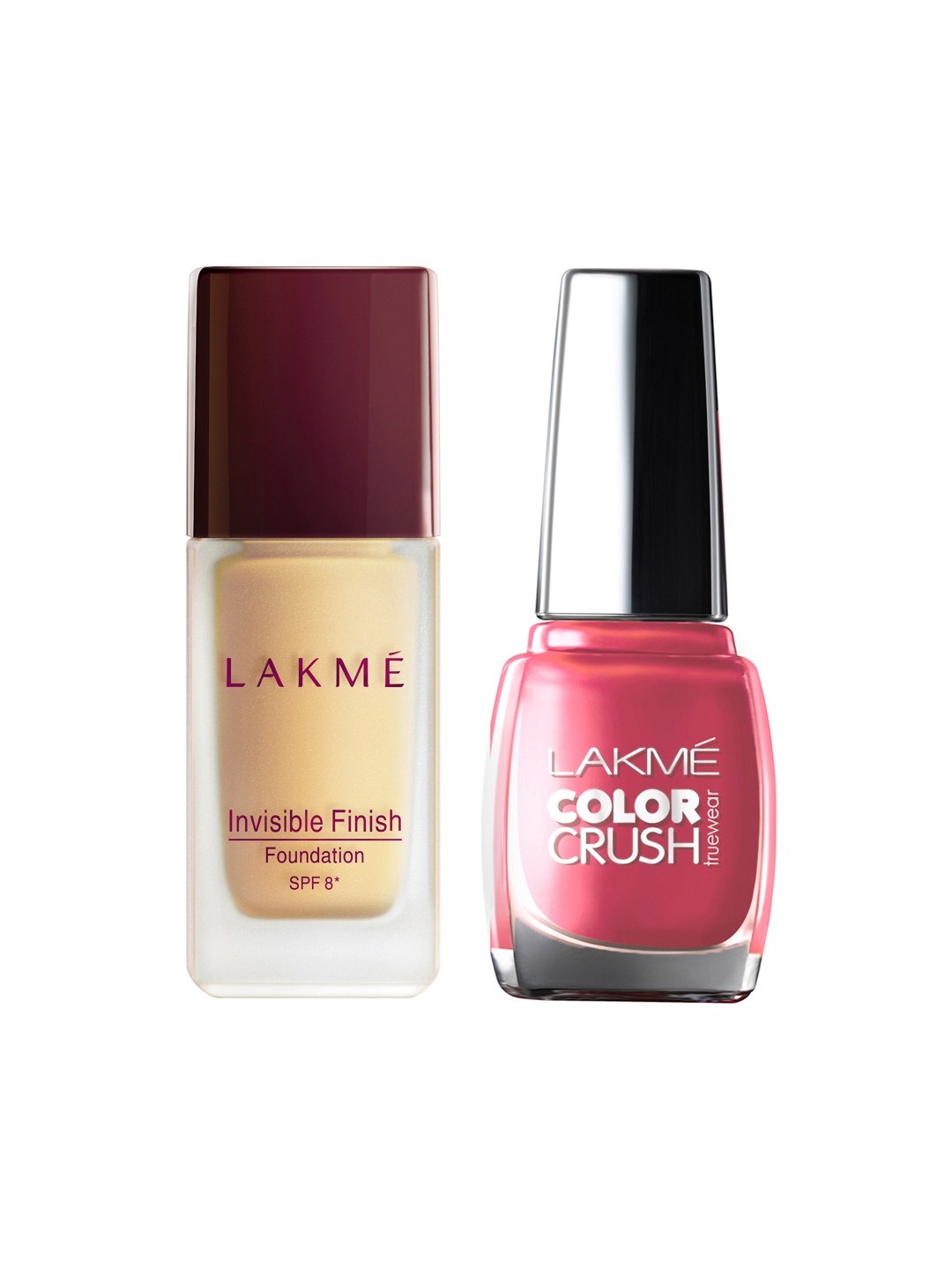 

Lakme Set of Foundation & Nail Polish, Beige