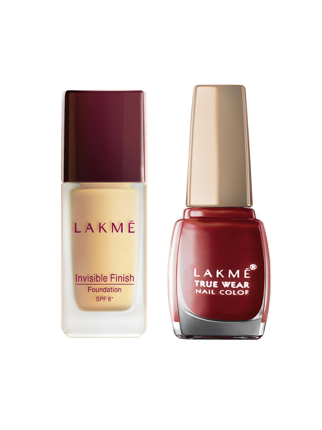 

Lakme Set of Foundation & Nail Polish, Beige