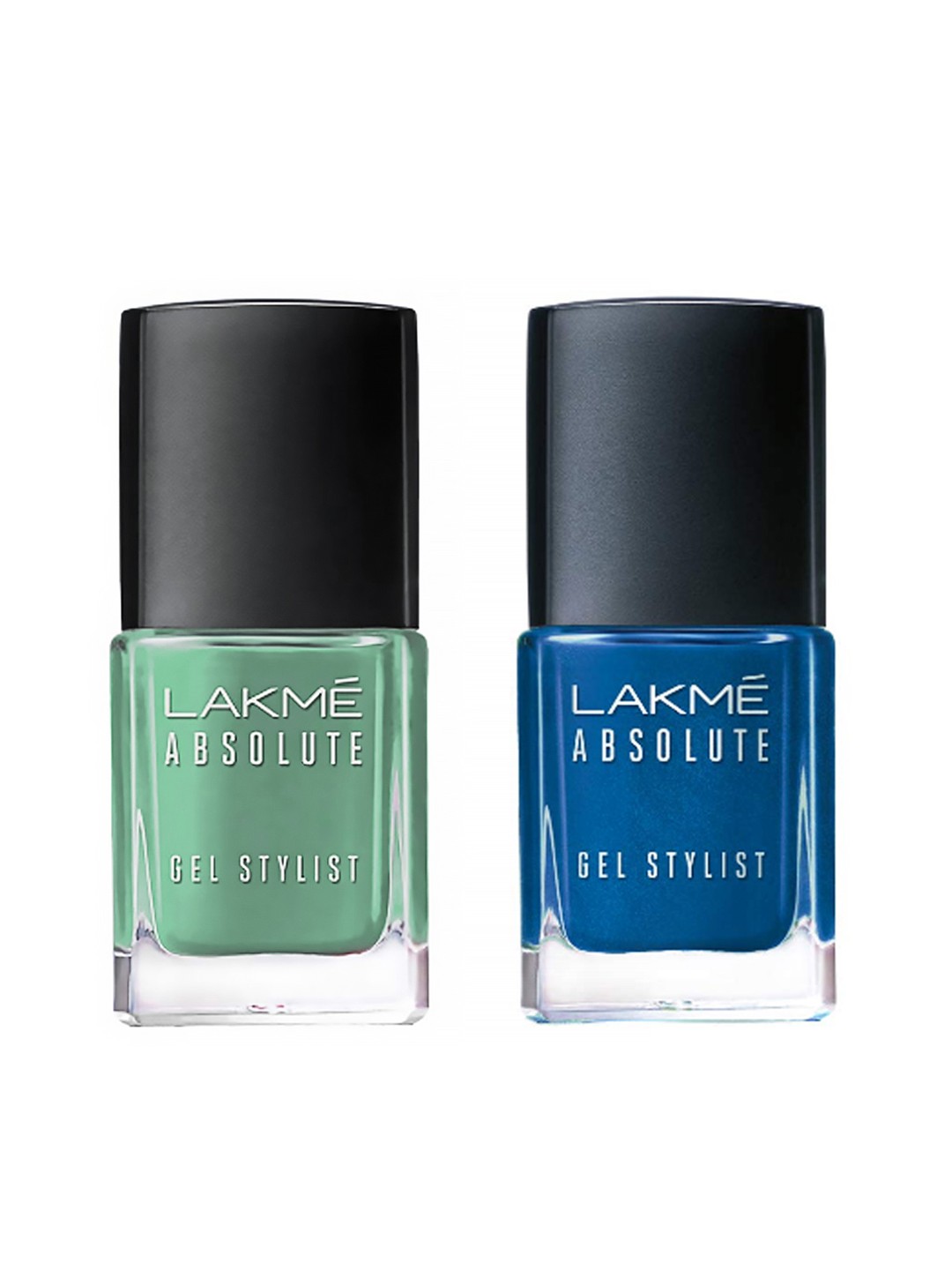 

Lakme Absolute Set of 2 Gel Stylist Nail Polish, Green