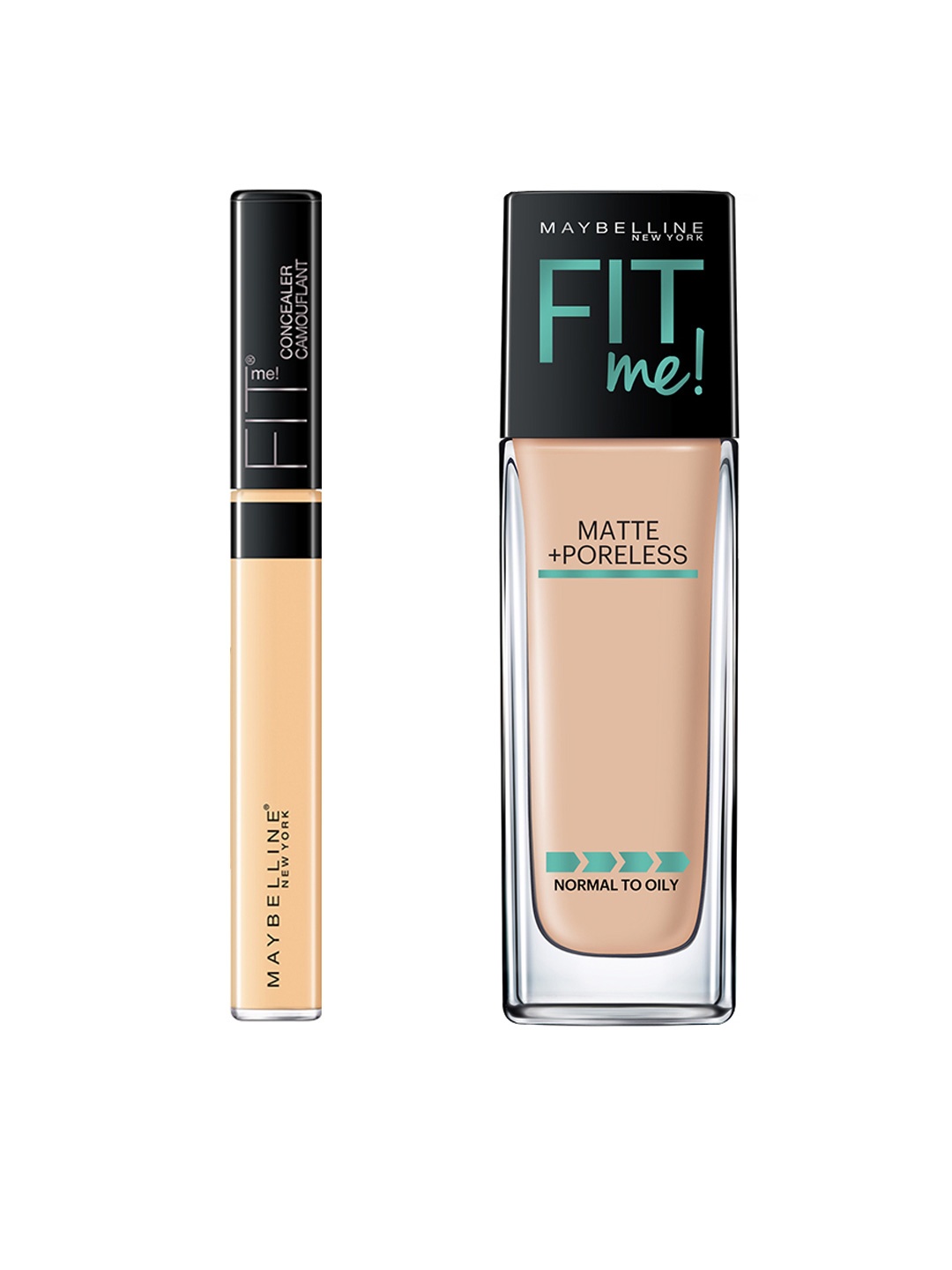 

Maybelline Fit Me Set of Concealer & Matte Foundation, Beige