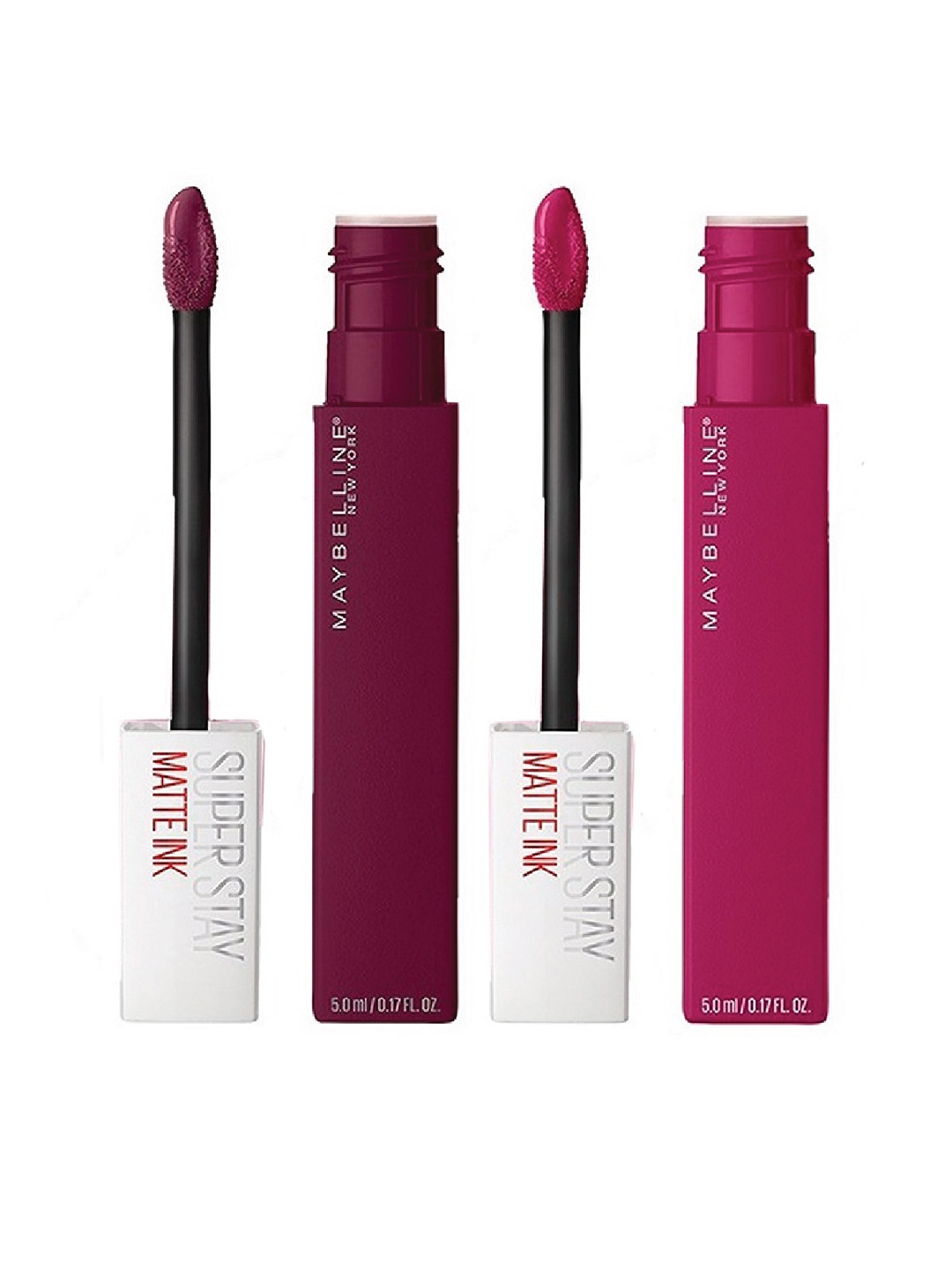 

Maybelline Set of 2 New York Super Stay Matte Ink Liquid Lipsticks - Transformer & Artist, Brown