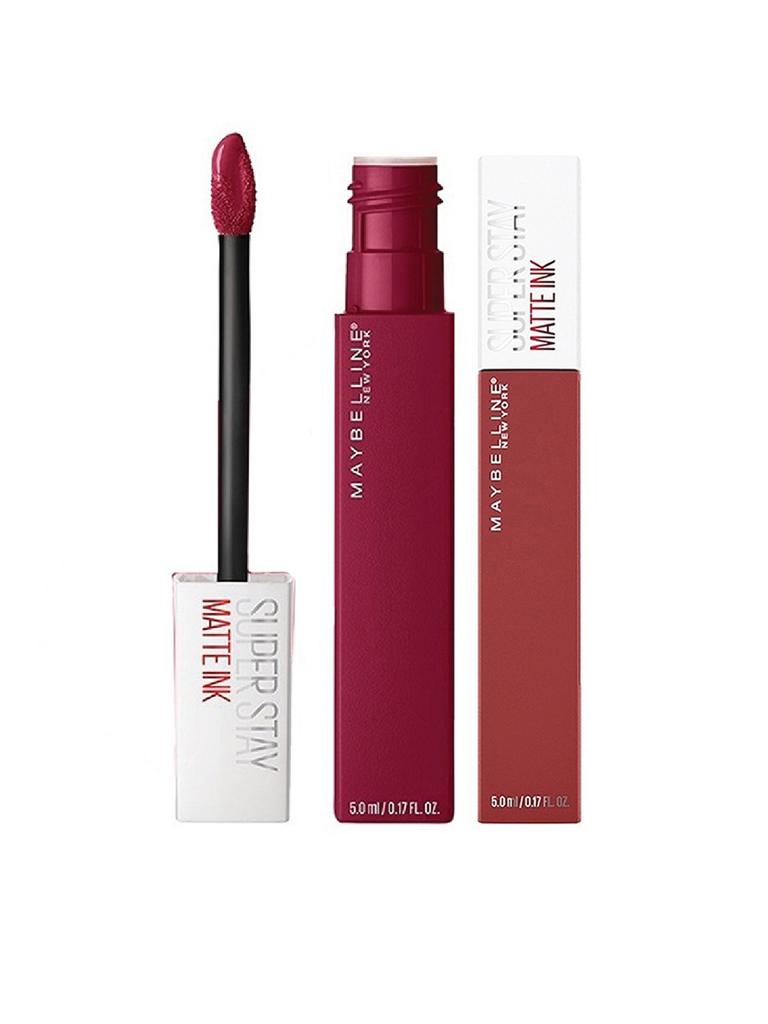 

Maybelline New York Set of 2 Super Stay Matte Ink Lipsticks - Initiator & Founder, Maroon