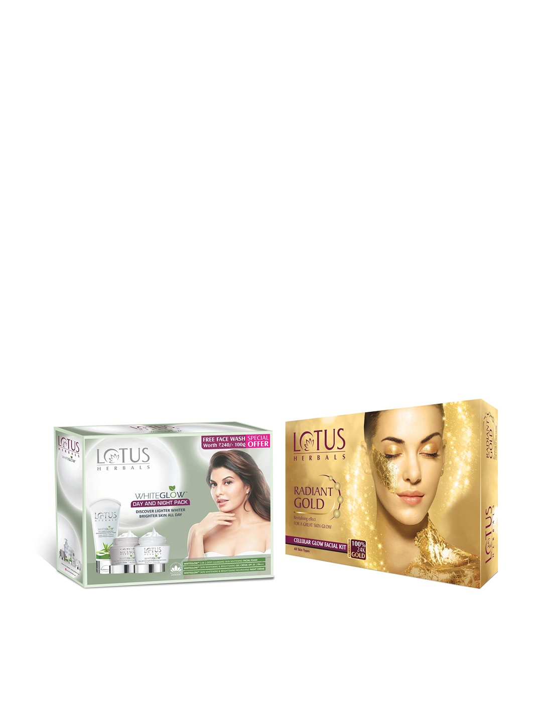 

Lotus Herbals Pack of 2 Sustainable Facial Kit, White