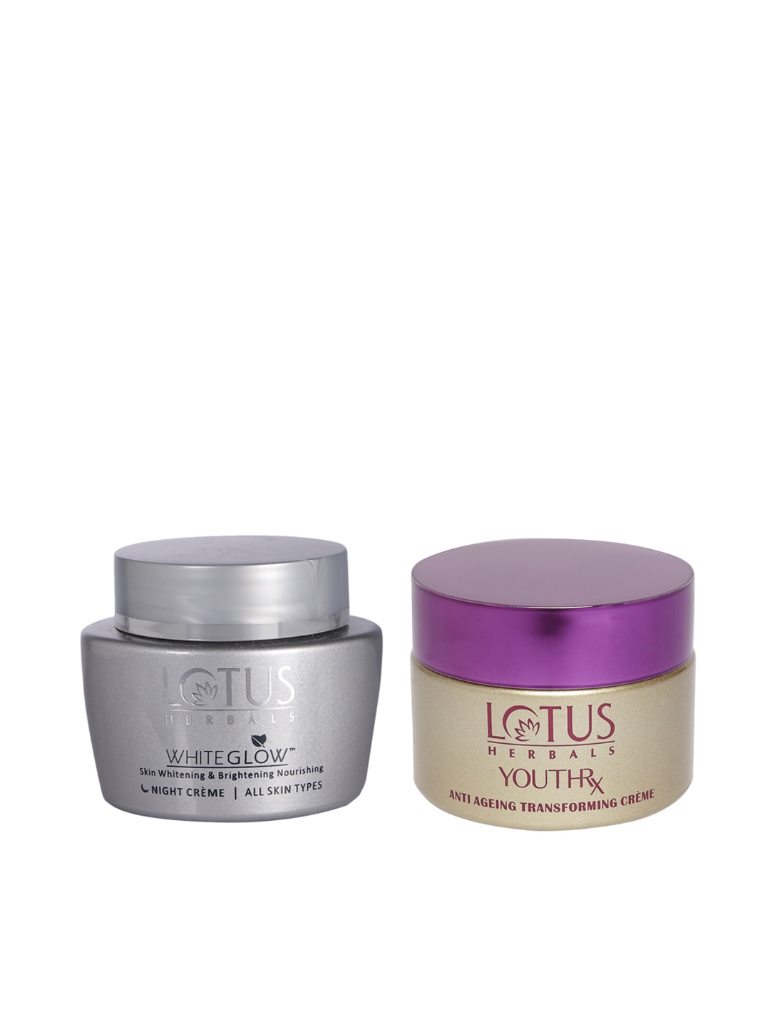 

Lotus Herbals Pack of 2 Face Moisturisers, Gold