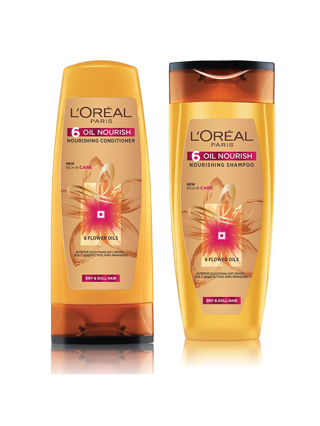 

L'Oreal Paris 6 Oil Nourish Shampoo & Conditioner, Yellow