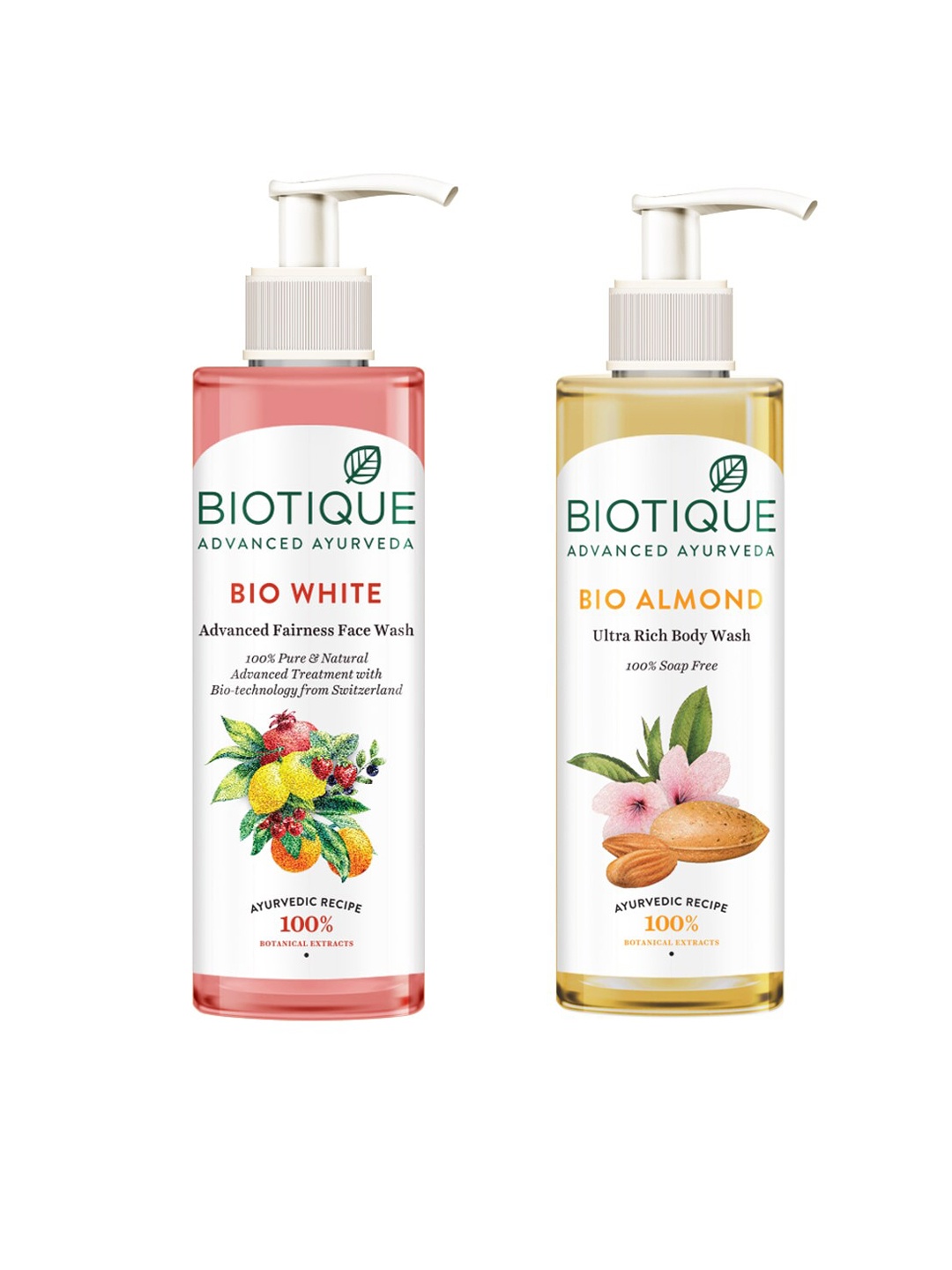 

Biotique Set of Bio Body Wash & Sustainable Face Wash, Pink