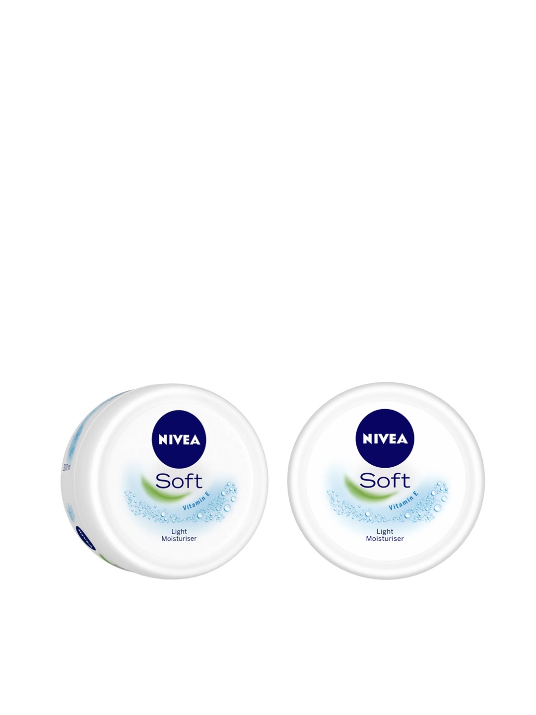 

Nivea Set of 2 Soft Vitamin E Light Moisturisers, White