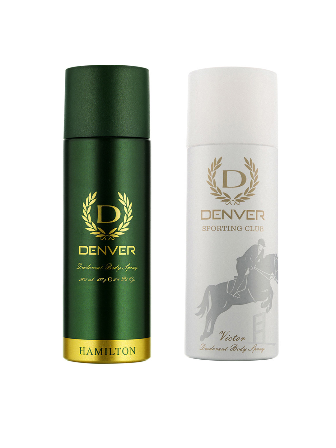 

Denver Men Set of Hamilton & Sporting Club Victor Deodorant, Green
