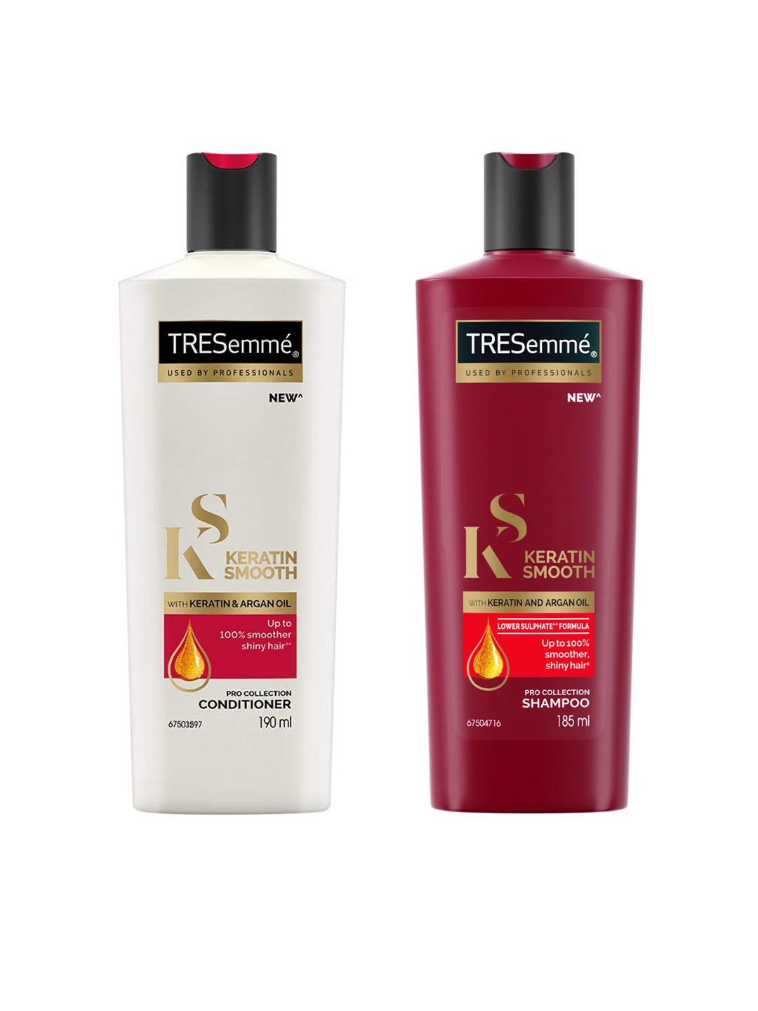 

TRESemme Set of Keratin Smooth Shampoo & Conditioner, White