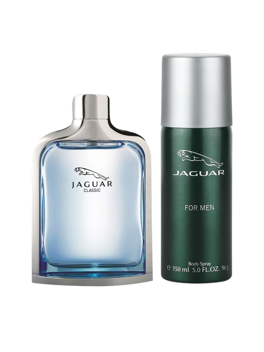 

JAGUAR Men Set of Classic Eau De Toilette Perfume & Deodorant, Blue