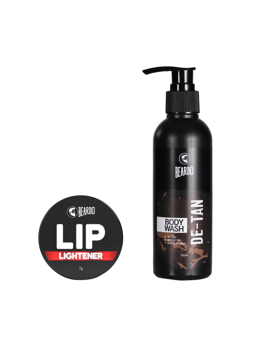 

BEARDO Men Lip Lightener & De-Tan Body Wash, Black