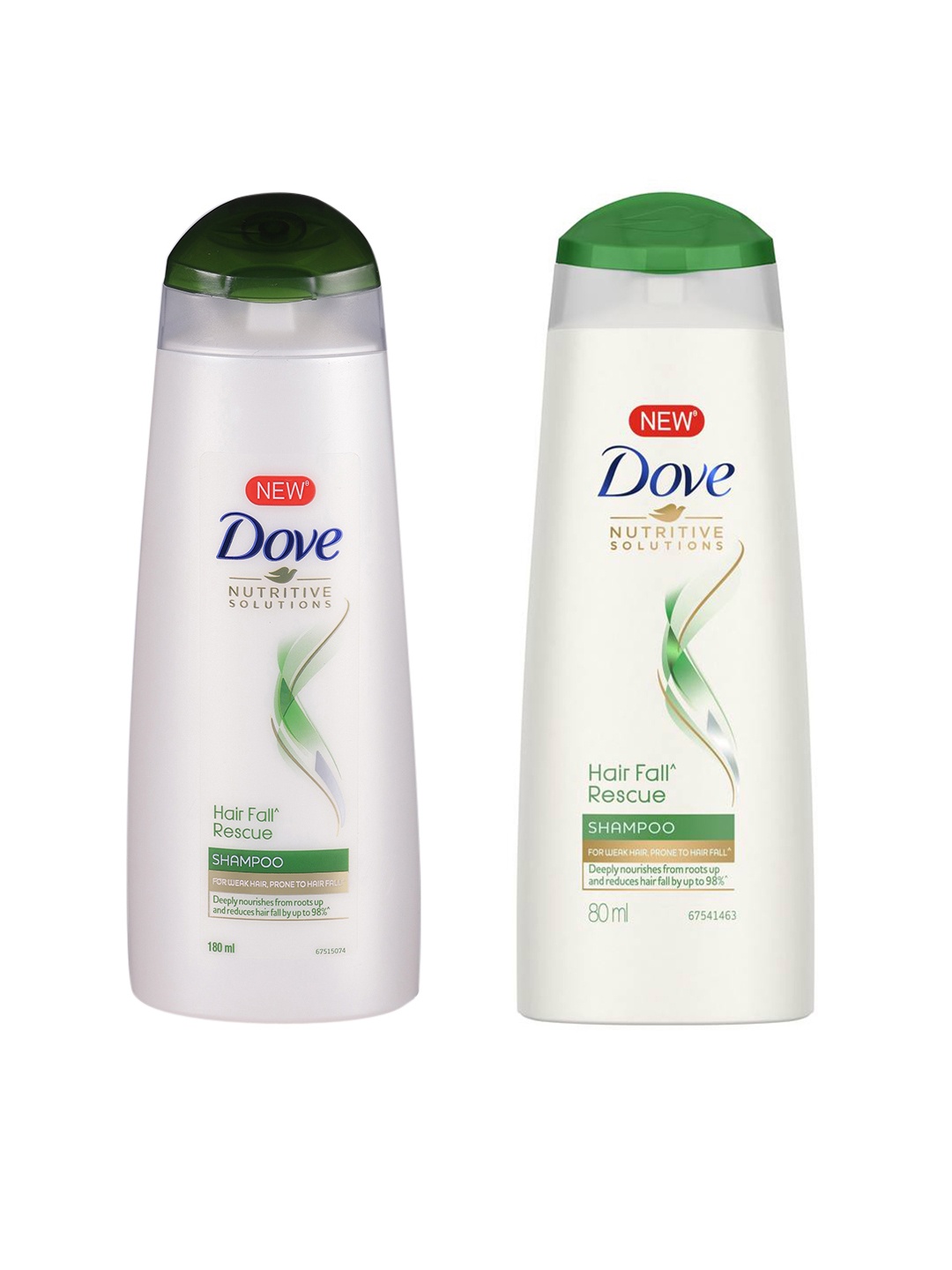 

Dove Unisex Hair Fall Rescue Shampoo & Hair Fall Rescue Shampoo, White