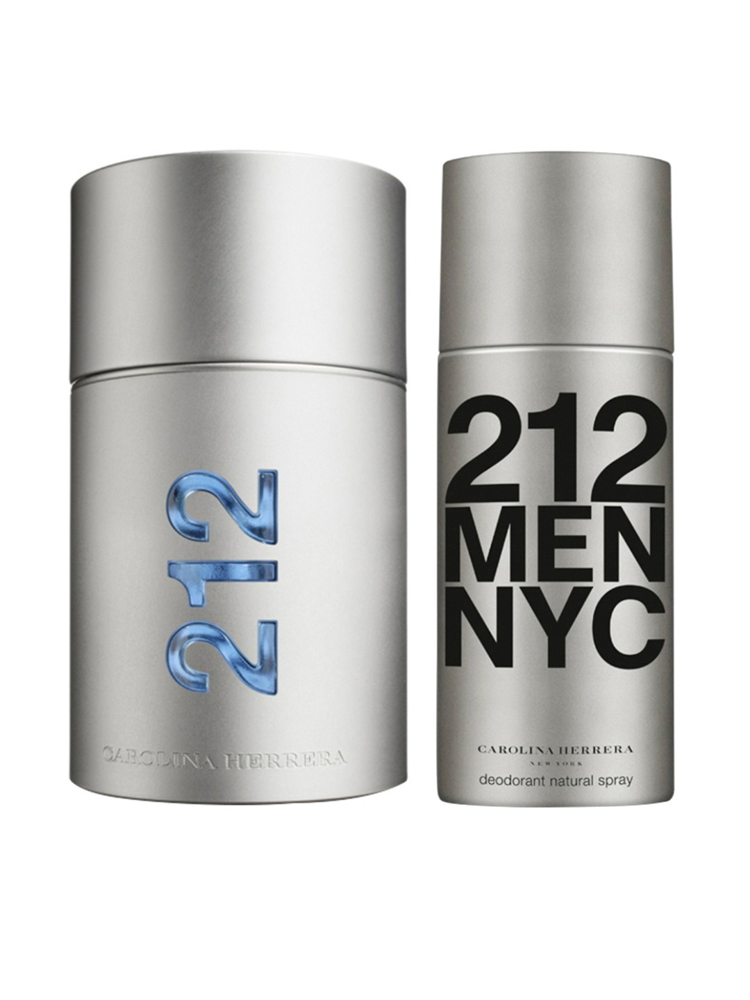 

Carolina Herrera Men 212 NYC Deodorant & Men 212 NYC Eau de Toilette, Silver
