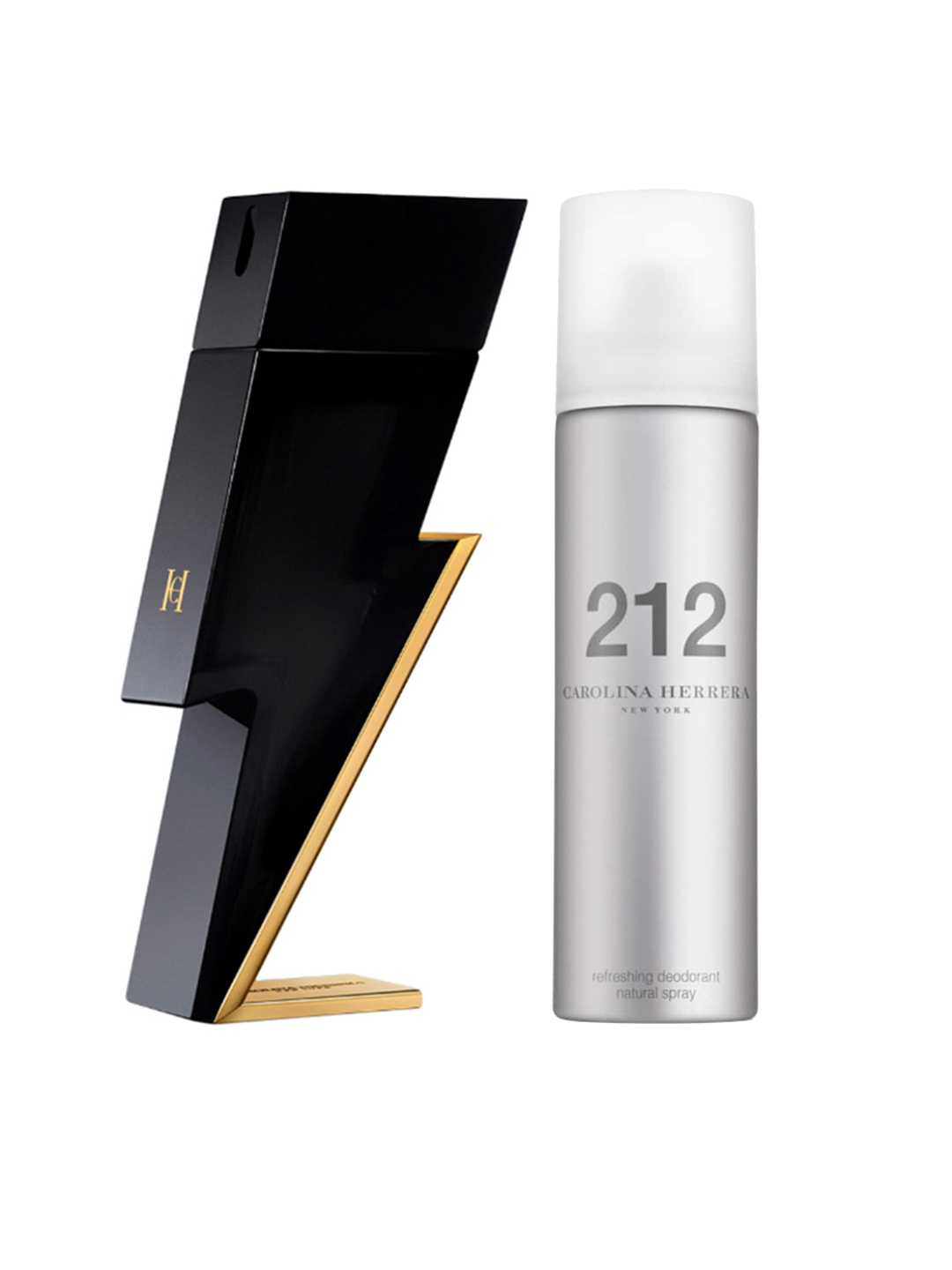 

Carolina Herrera Women 212 NYC Deodorant & Bad Boy Eau de Toilette, Black