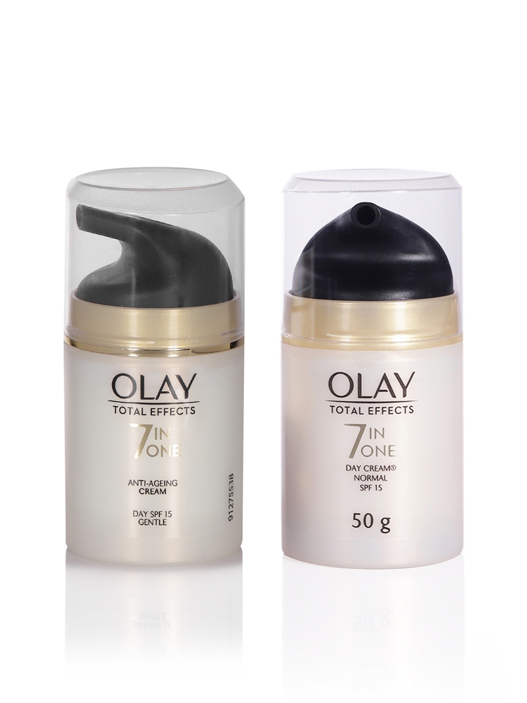 

Olay Set of Total Effects 7 In One Day Cream Normal SPF 15 & Anti Aging Skin Cream SPF 15, White