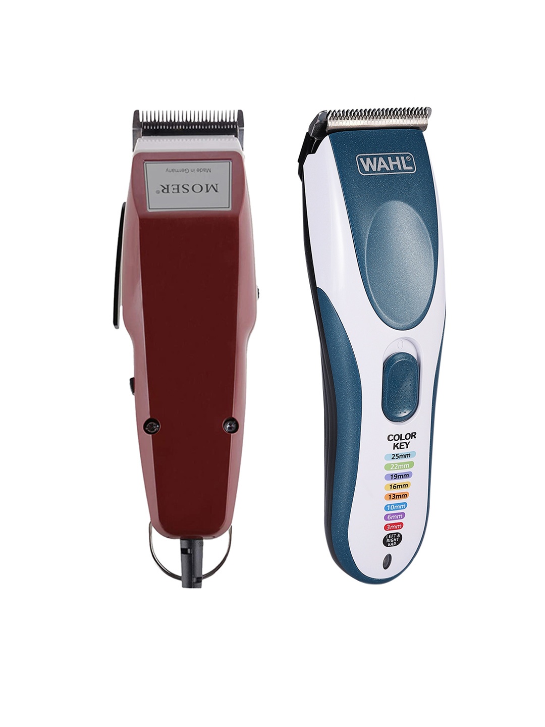 

WAHL Set of Moser 1400 Shaver & Color Pro Cordless Hair Clipper, Blue