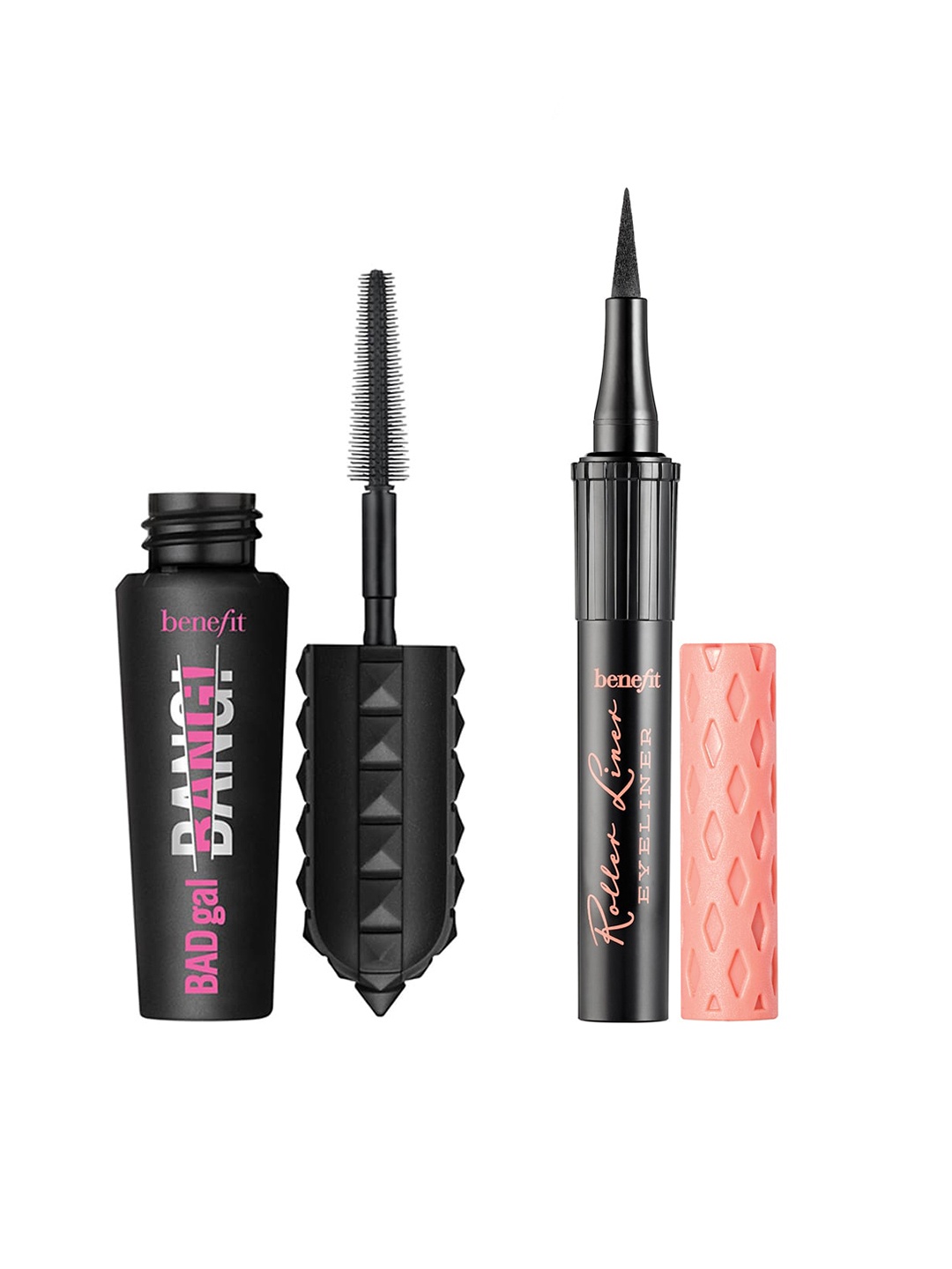 

Benefit Cosmetics Set of Mini Badgal Bang Mascara & Roller Eyeliner, Black