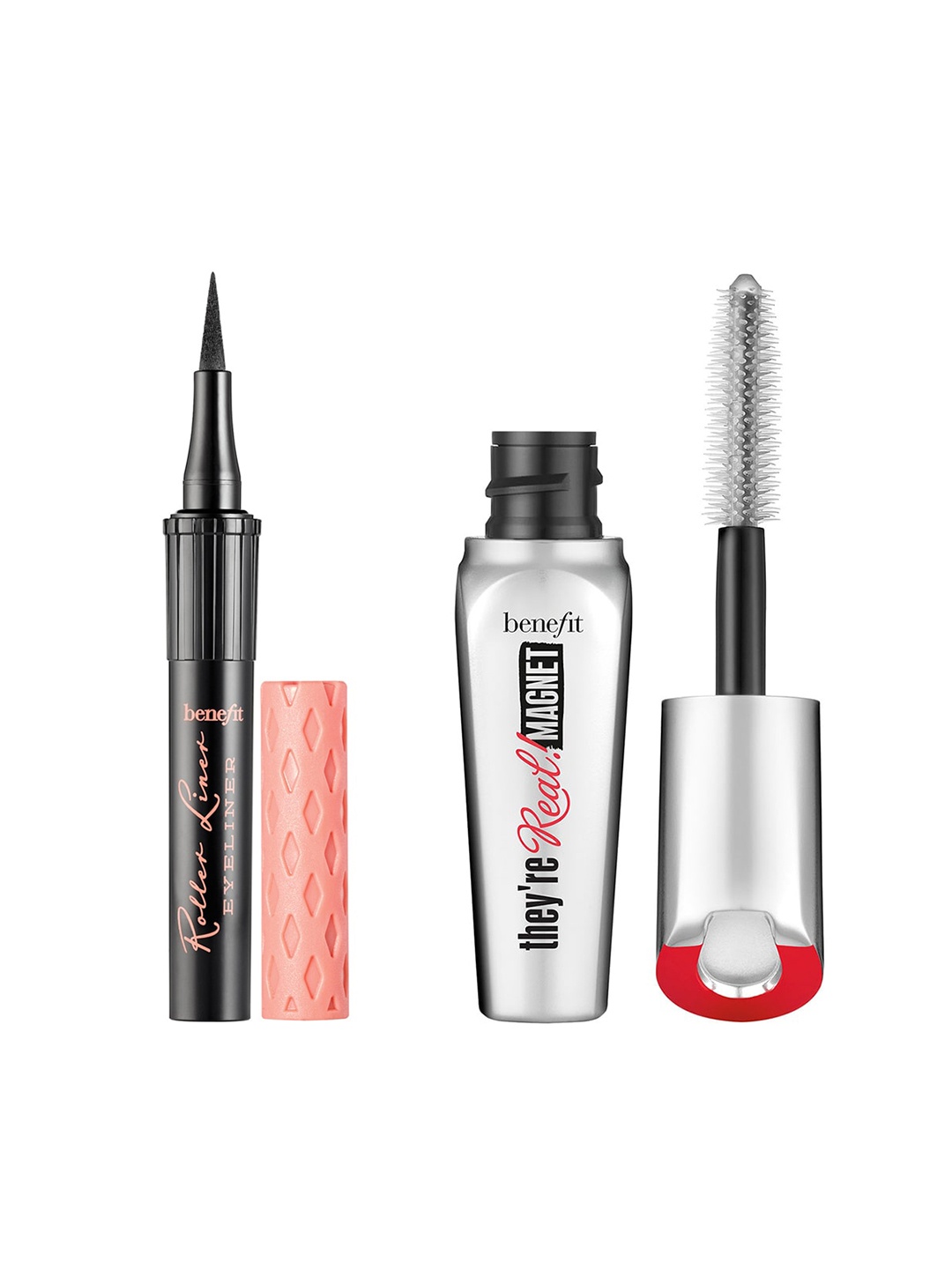 

Benefit Cosmetics Set of Mini They're Real Mascara & Roller Eyeliner, Black