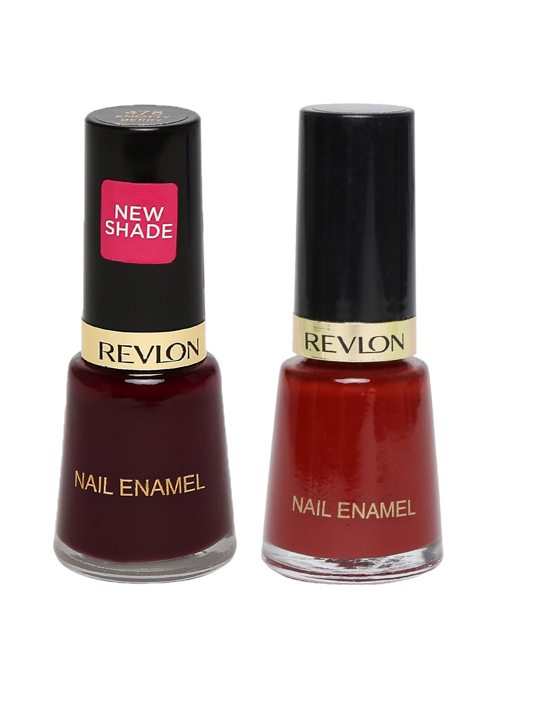 

Revlon Set Of Brides Glee & Red Fiesta Nail Enamel, Maroon