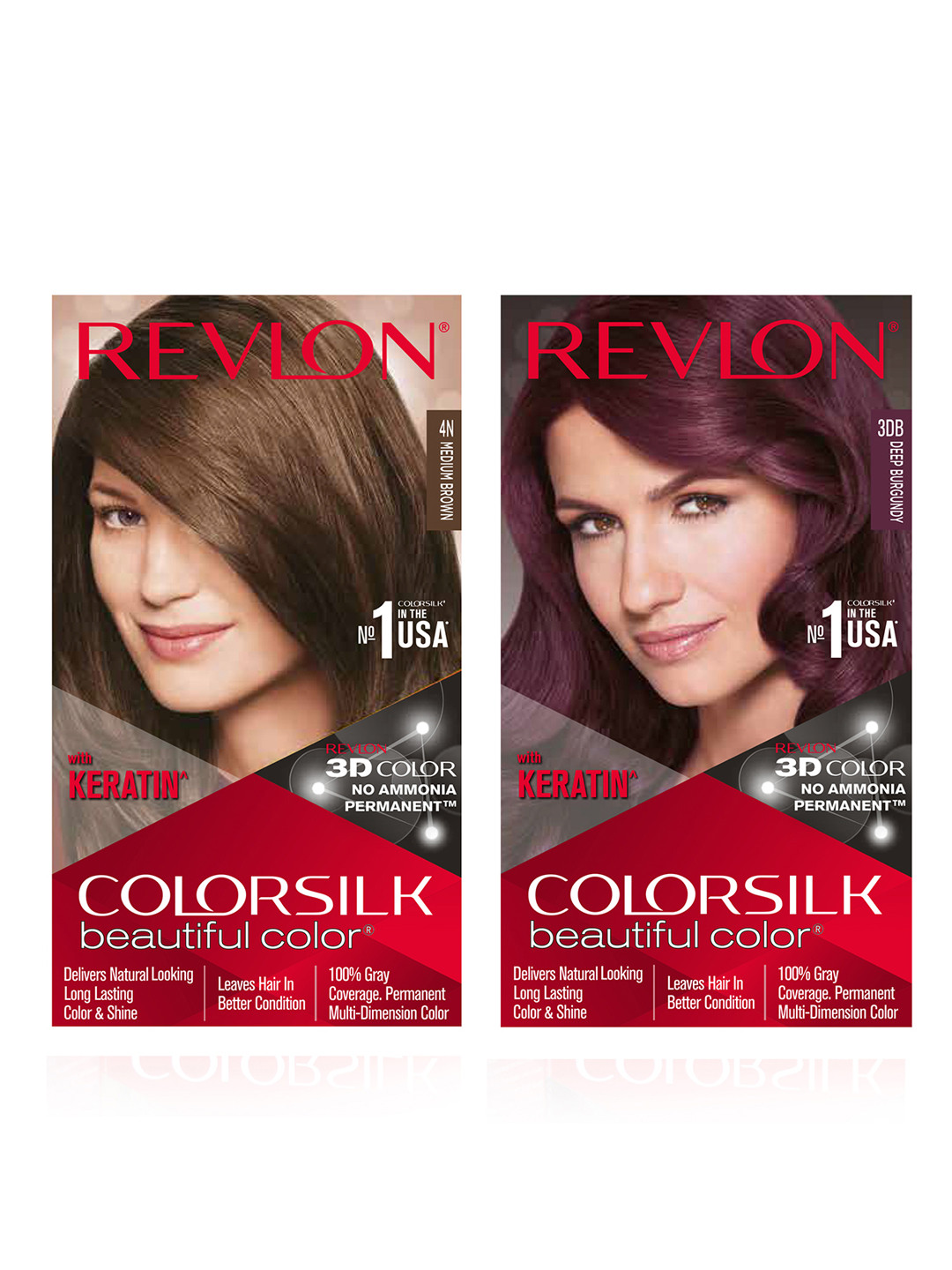 

Revlon Set Of Unisex Coloursilk Hair Colour, Brown